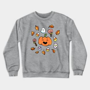 Halloween Doodles Crewneck Sweatshirt